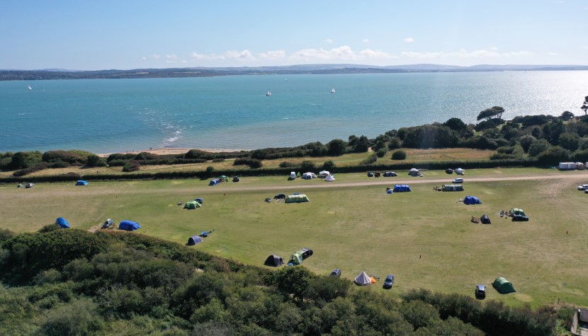 Lepe Beach Campsite